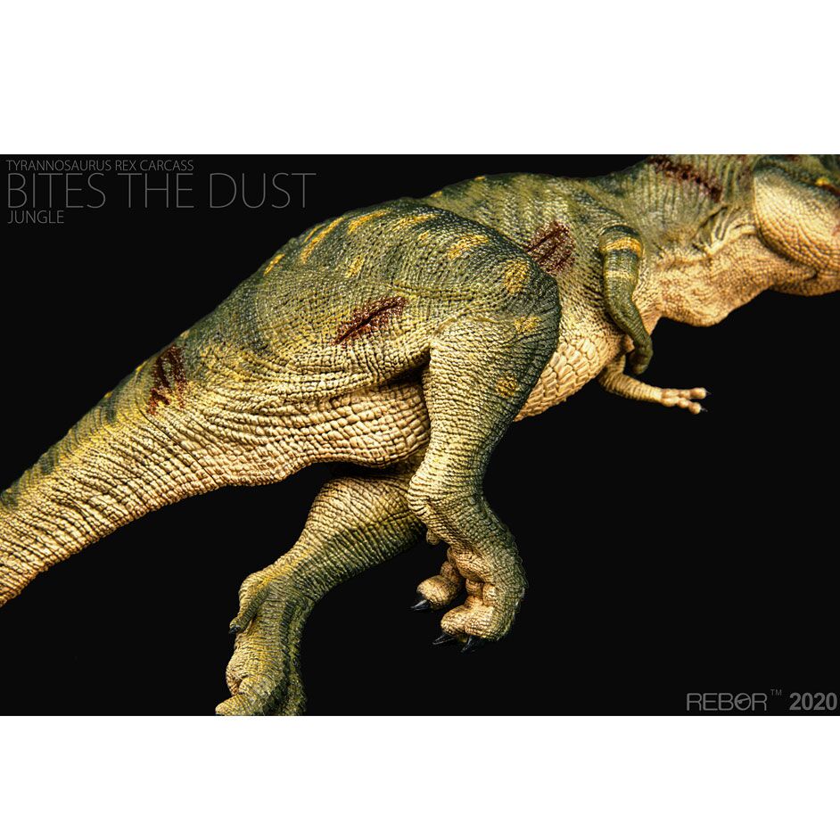 Rebor T. rex Carcass Bites the Dust Jungle