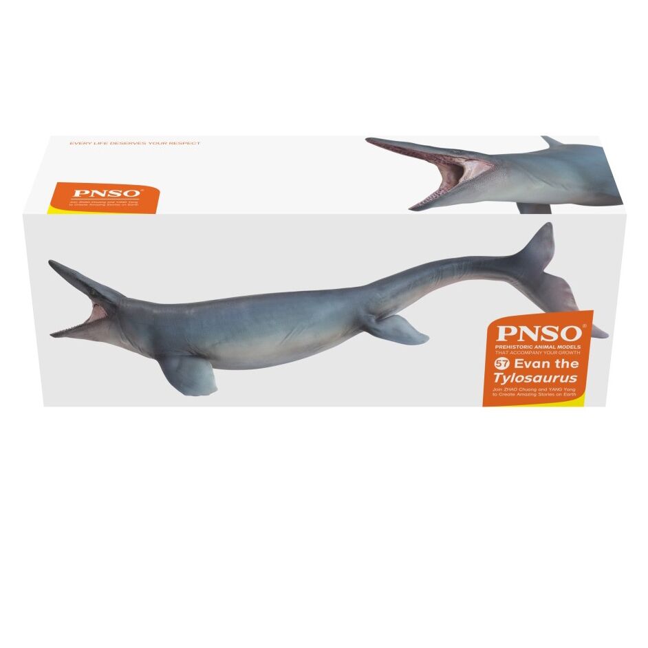 Product packaging Tylosaurus marine reptile