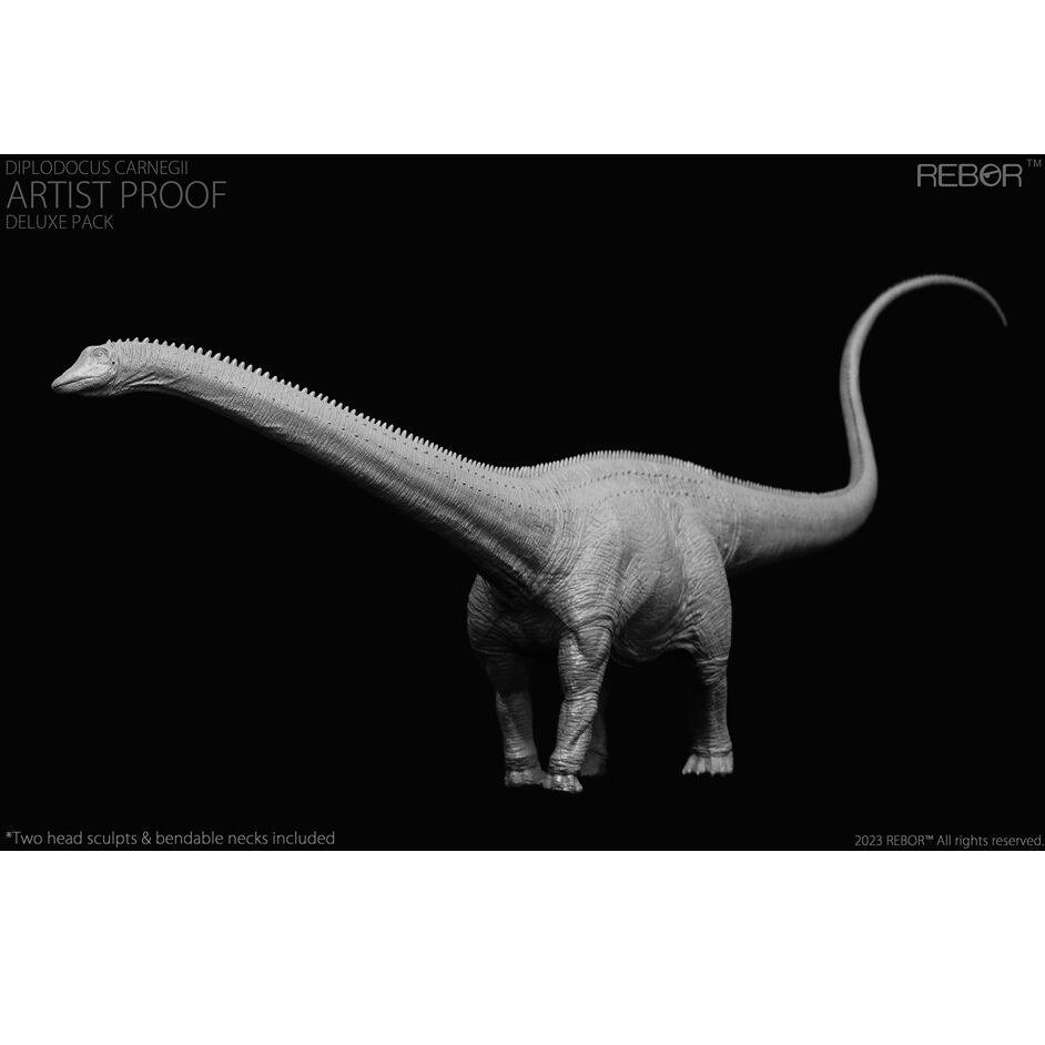 Diplodocus carnegii Artist Proof.