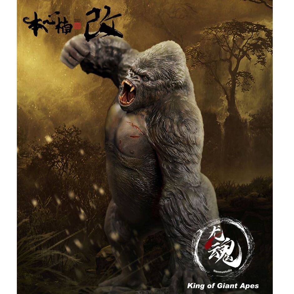 Dragon Soul King of the Apes Rage Statue