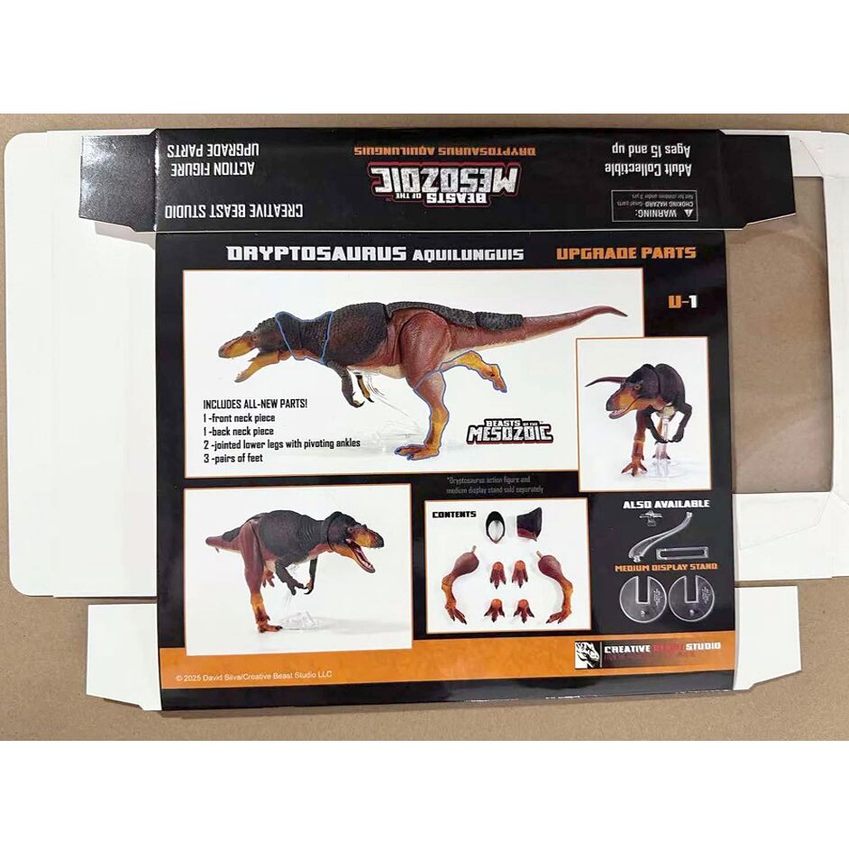 Beasts of the Mesozoic Dryptosaurus aquilunguis Upgrade Set