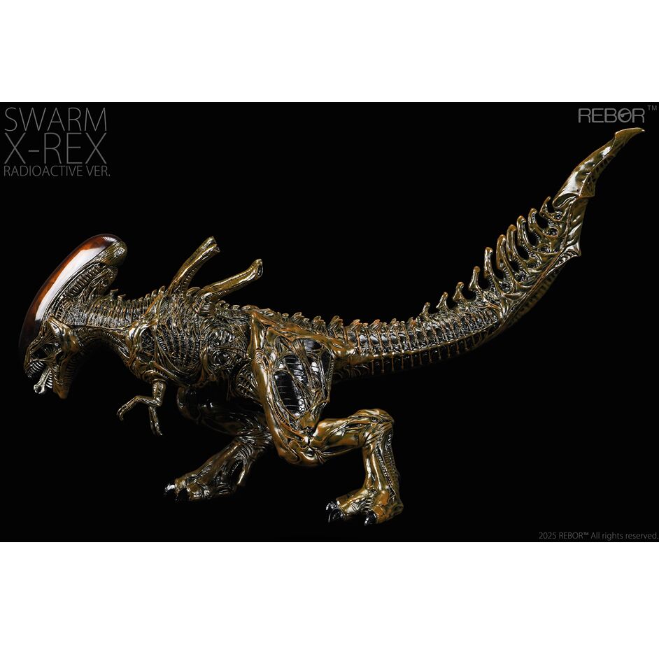 Rebor Swarm X-REX Radioactive (1:35 scale) - Everything Dinosaur