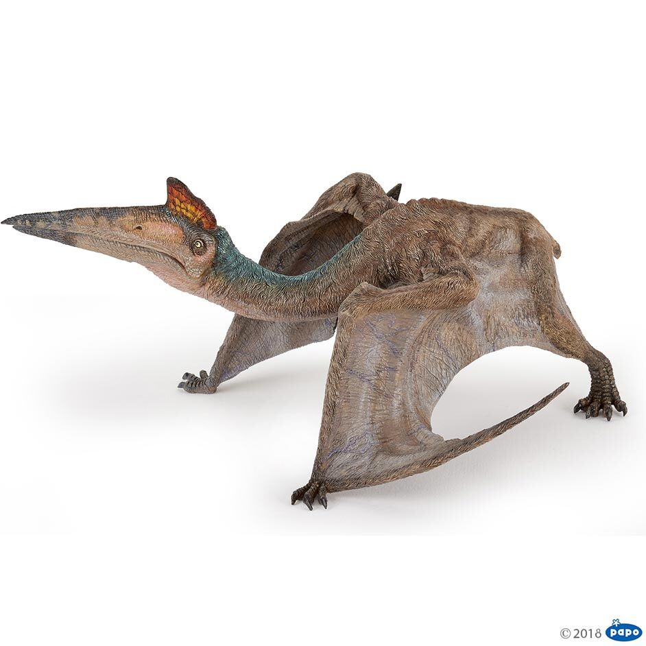 Papo Quetzalcoatlus flying reptile model.