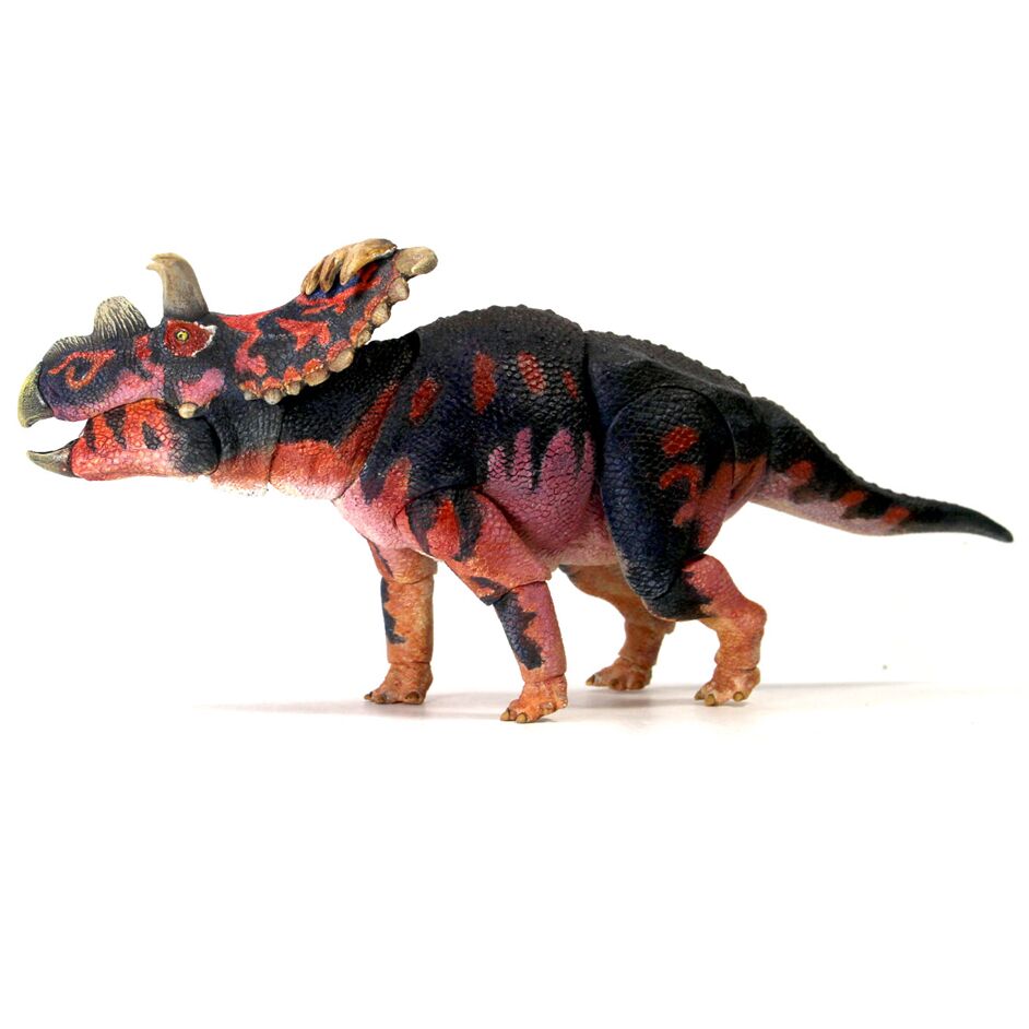 Beasts of the Mesozoic Kosmoceratops in left lateral view