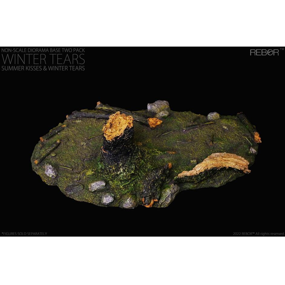 Rebor Non-scale Diorama Base Two Pack "Summer Kisses Winter Tears" (summer kisses).