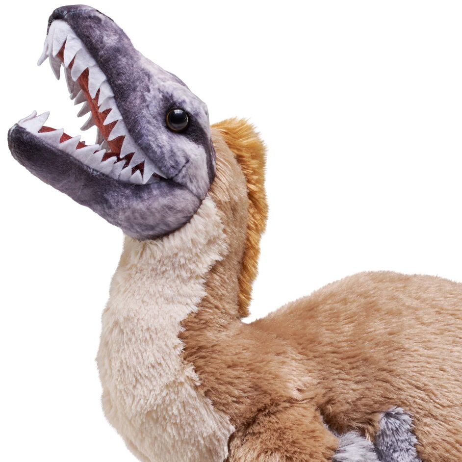 Artist Dino Velociraptor Soft Toy