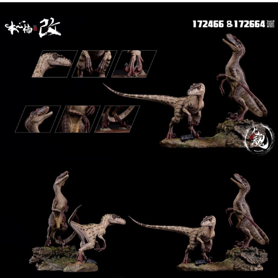 Dragon Soul Velociraptors Blood Knight and White Queen SUMMER