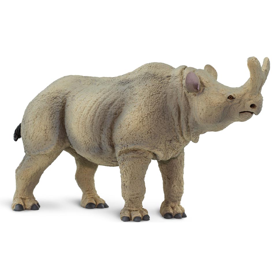 The Wild Safari Prehistoric World Megacerops model.