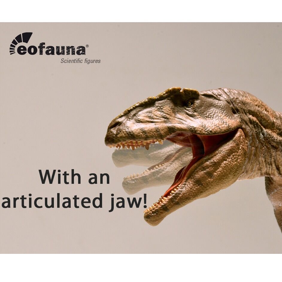 Eofauna Giganotosaurus dinosaur model (1:35 scale).