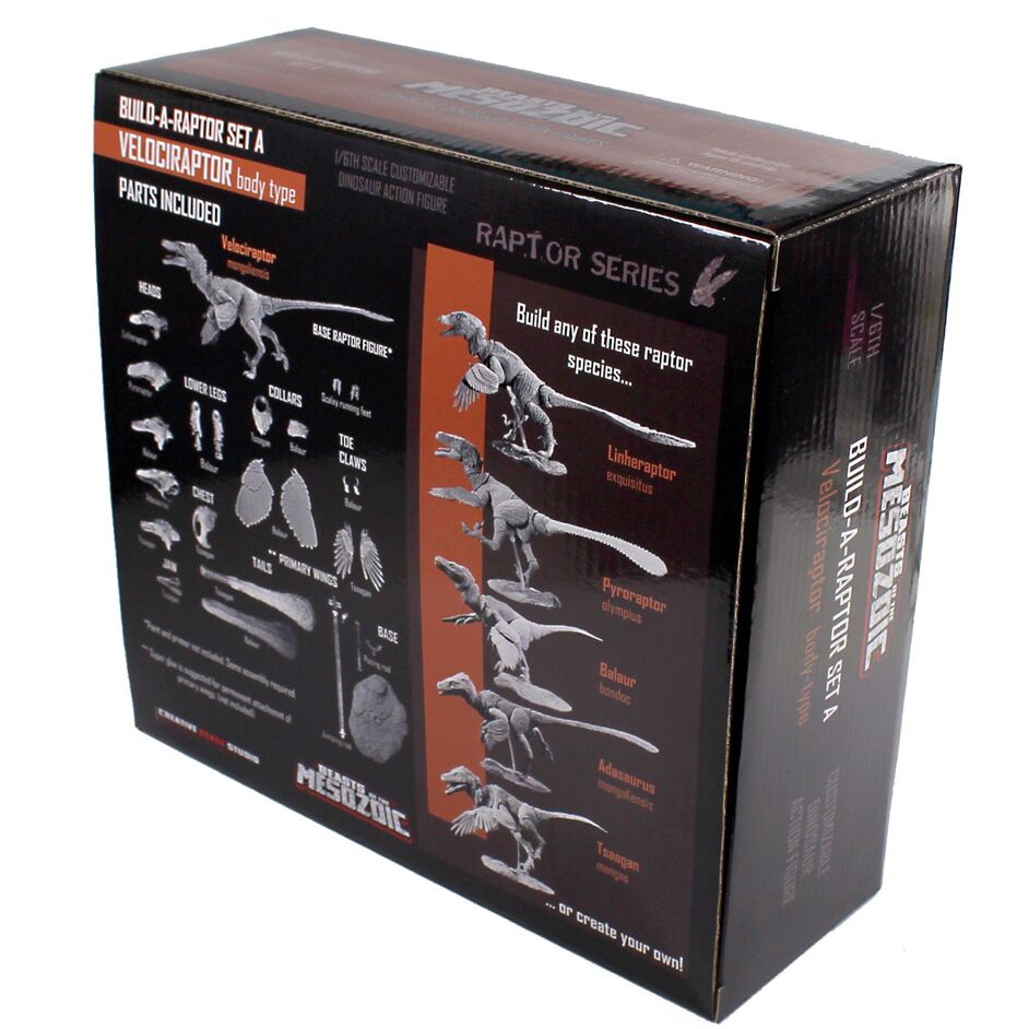 Beasts of the Mesozoic Build-a-Raptor Set A Velociraptor
