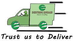 Everything Dinosaur trust us to deliver logo.